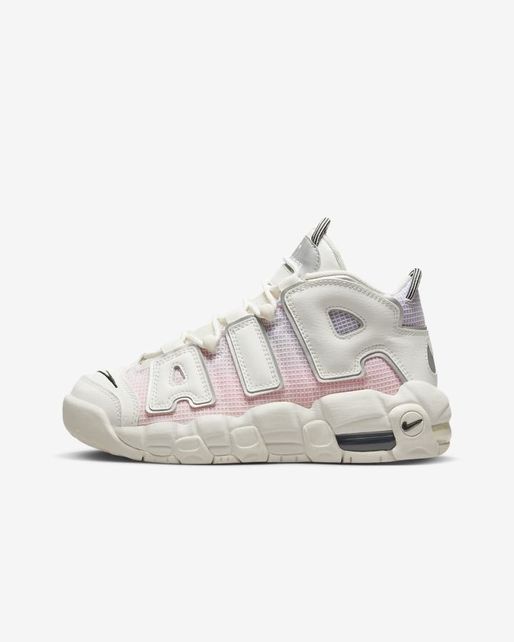 Nike Air More Uptempo Kids Za Djevojčice Tenisiće Roze Crne | HR-41709DWIX