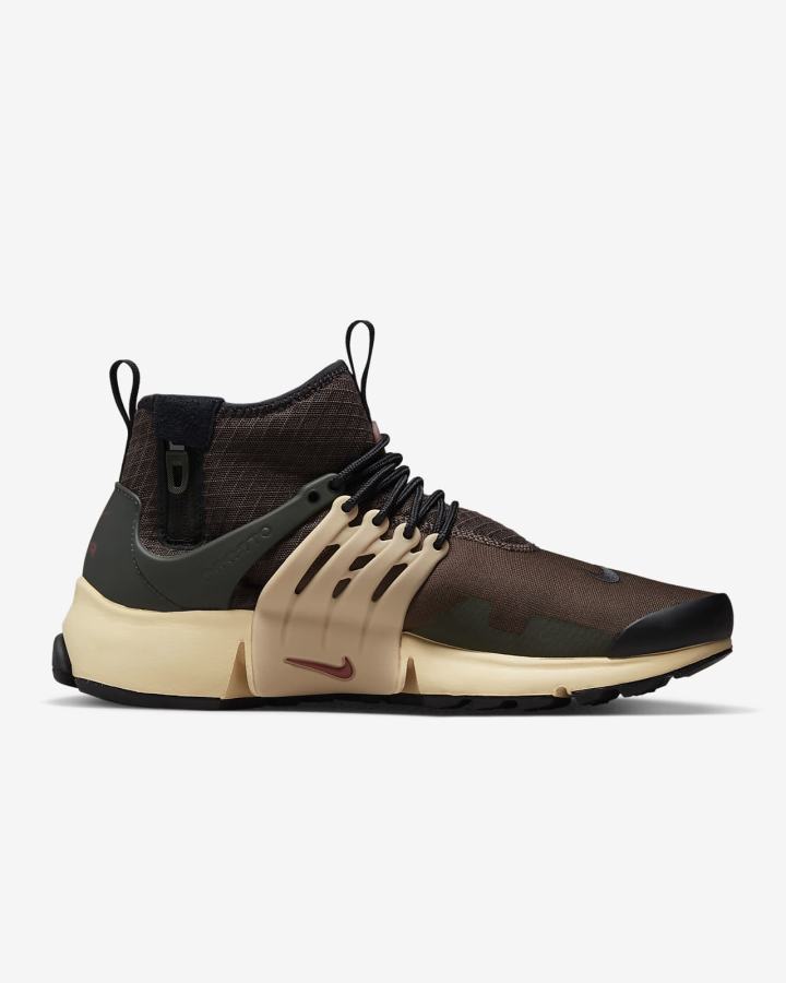 Nike Air Presto Mid Utility Muške Tenisiće Smeđe Crvene | HR-90247ZVER