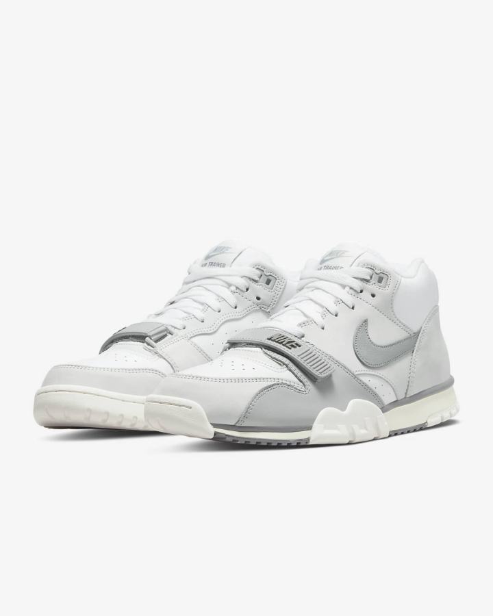 Nike Air Trainer 1 Muške Tenisiće Sive Bijele Svijetlo Sive | HR-34751BXJK