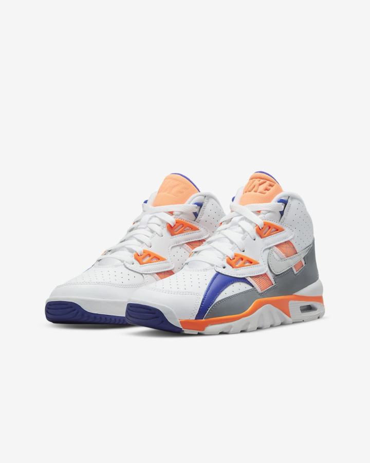 Nike Air Trainer SC Kids Za Dječake Tenisiće Bijele Sive Svijetlo Sive | HR-37495PSJY