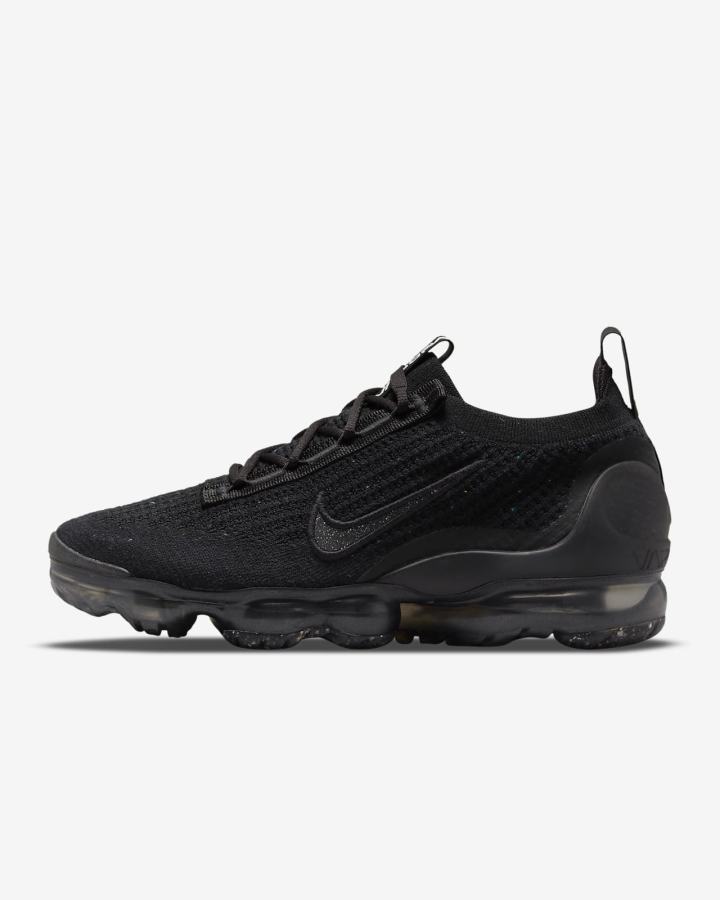 Nike Air VaporMax 2021 Flyknit Ženske Tenisiće Crne Metalne Srebrne Crne | HR-91782FOYP