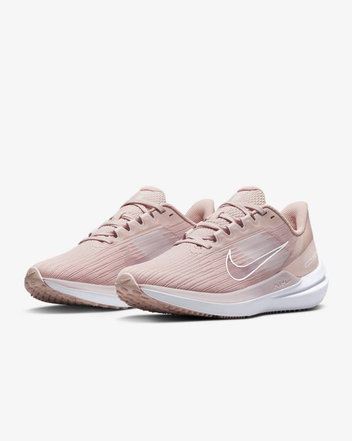 Nike Air Winflo 9 Premium Road Ženske Tenisiće Roze Roze Bijele | HR-60318XODE