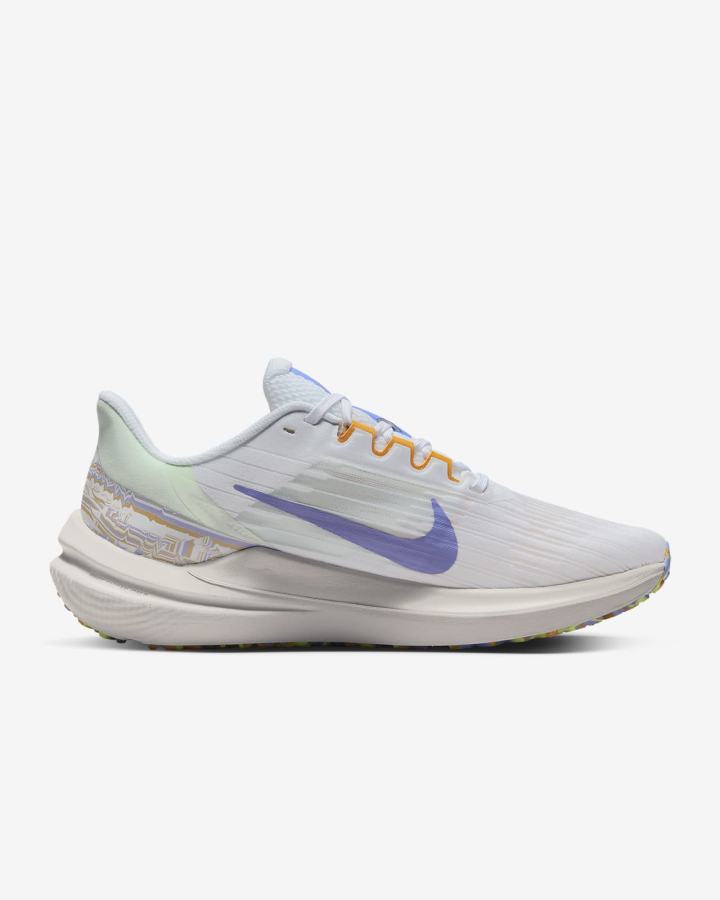 Nike Air Winflo 9 Premium Road Ženske Tenisiće Bijele Zelene Zlatne | HR-68954XNRV