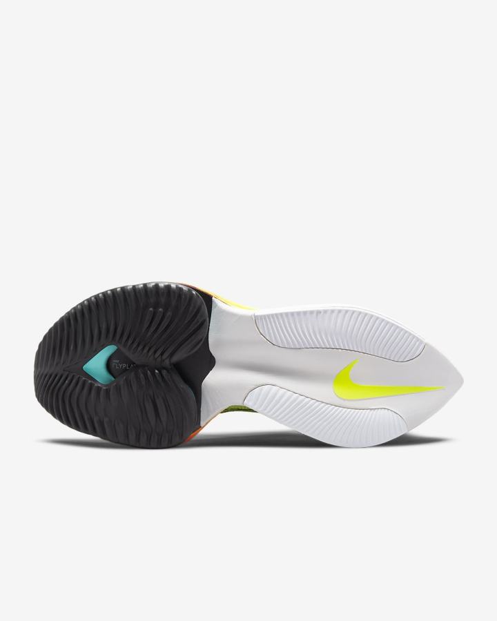 Nike Air Zoom Alphafly NEXT% Flyknit Road Ženske Trkaće Cipele Narančaste Tirkizne Crne | HR-53869QODV