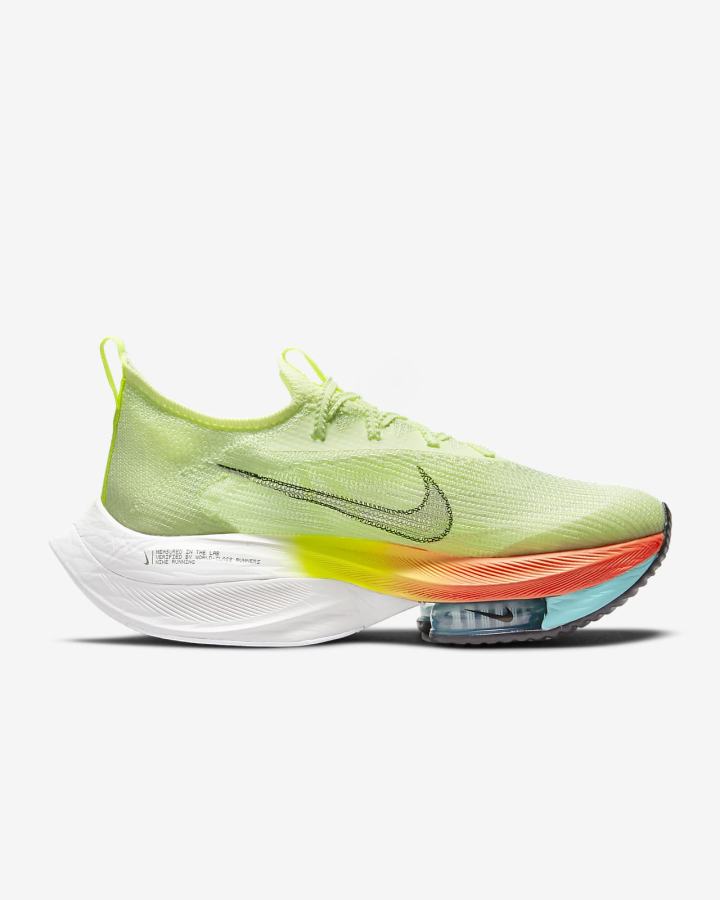 Nike Air Zoom Alphafly NEXT% Flyknit Road Ženske Trkaće Cipele Narančaste Tirkizne Crne | HR-53869QODV