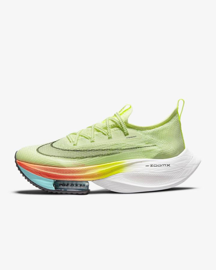 Nike Air Zoom Alphafly NEXT% Flyknit Road Ženske Trkaće Cipele Narančaste Tirkizne Crne | HR-53869QODV