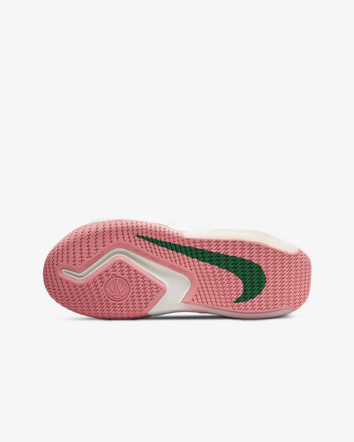 Nike Air Zoom Crossover Kids Za Djevojčice Košarkaške Cipele Roze Bijele | HR-03274UKFD