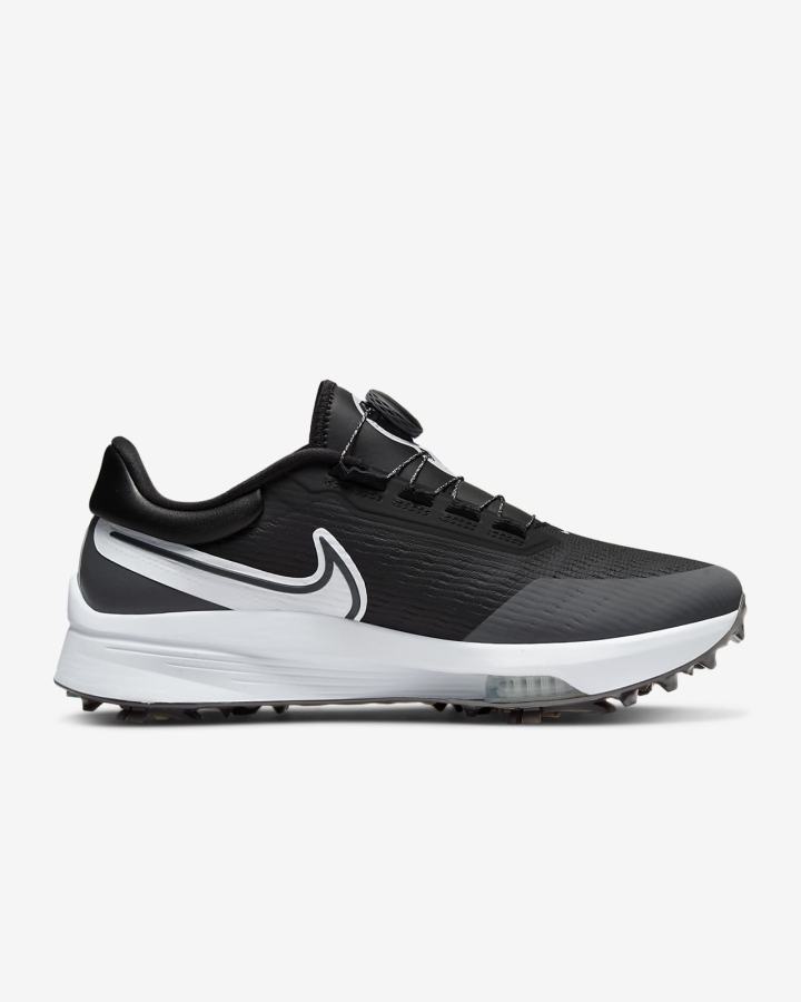 Nike Air Zoom Infinity Tour NEXT% Boa (Wide) Muške Cipele Za Golf Crne Sive Tirkizne Bijele | HR-38726AMBG