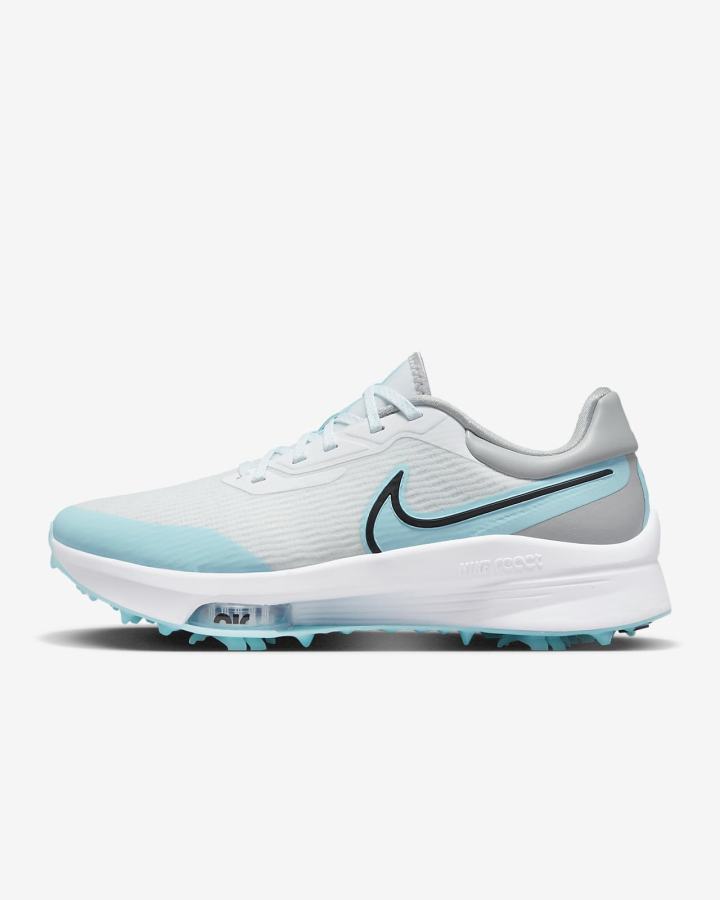 Nike Air Zoom Infinity Tour NEXT% Muške Cipele Za Golf Bijele Svijetlo Sive Crne | HR-61427JVIO