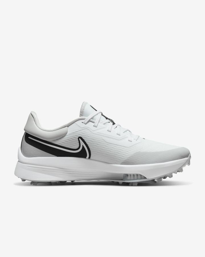 Nike Air Zoom Infinity Tour NEXT% Muške Cipele Za Golf Bijele Sive Tirkizne Crne | HR-97354OMUF