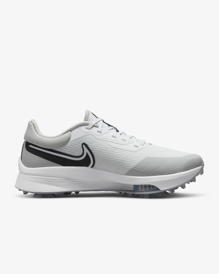 Nike Air Zoom Infinity Tour NEXT% (Wide) Muške Cipele Za Golf Bijele Sive Tirkizne Crne | HR-13287NCXS