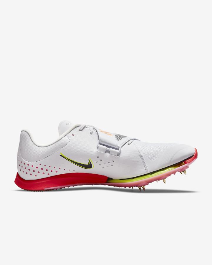 Nike Air Zoom Long Jump Elite Track & Field Jumping Spikes Muške Track Spikes Bijele Crne | HR-60219KOFU