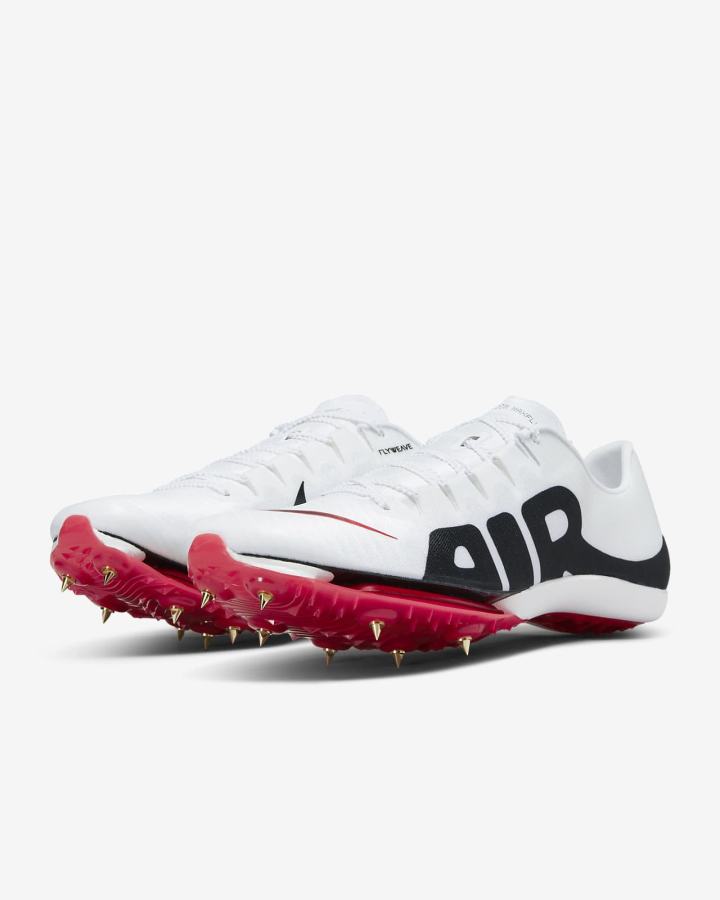 Nike Air Zoom Maxfly More Uptempo Track & Field Sprinting Spikes Muške Track Spikes Bijele Crvene Crne | HR-26715FSAR