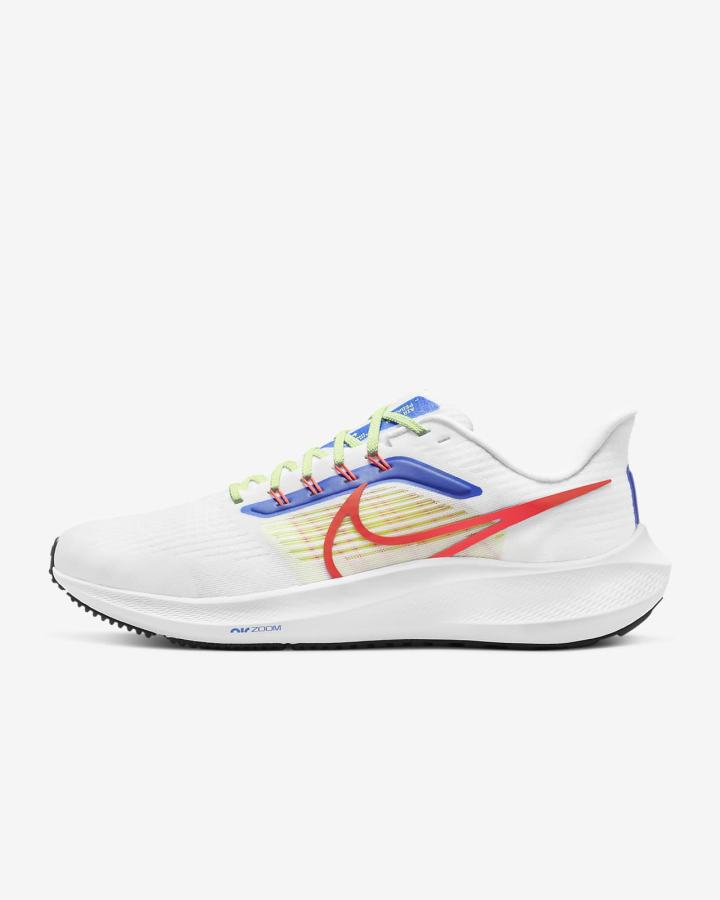 Nike Air Zoom Pegasus 39 A.I.R. Hola Lou Road Muške Tenisiće Bijele Plave Svijetlo Crvene | HR-50749BJCE