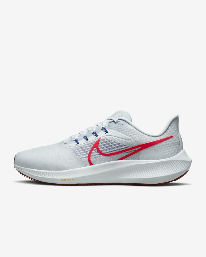 Nike Air Zoom Pegasus 39 A.I.R. Hola Lou Road Muške Tenisiće Sive Svijetlo Crvene | HR-90485HZPS