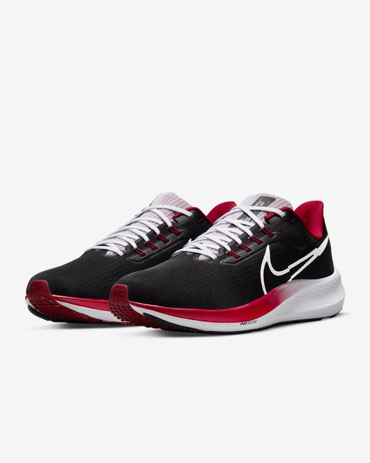 Nike Air Zoom Pegasus 39 Bowerman Track Club Road Muške Tenisiće Crne Crvene Crne Bijele | HR-25764AODX