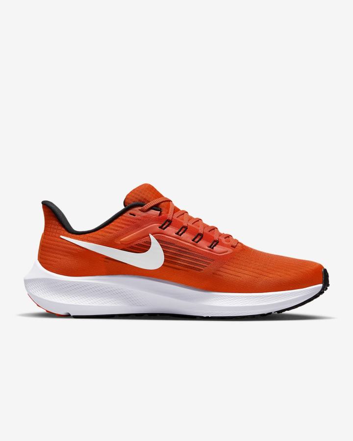 Nike Air Zoom Pegasus 39 (Clemson) Road Muške Tenisiće Narančaste Crne Bijele | HR-02614RVTU