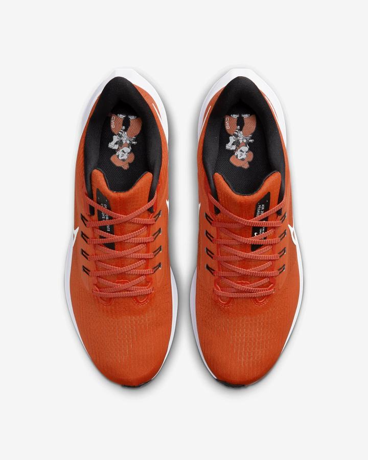 Nike Air Zoom Pegasus 39 (Clemson) Road Muške Tenisiće Narančaste Crne Bijele | HR-02614RVTU