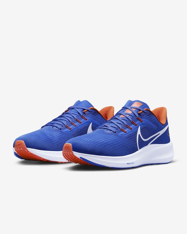 Nike Air Zoom Pegasus 39 (Clemson) Road Muške Tenisiće Kraljevska Plava Narančaste Bijele | HR-09578ESZN