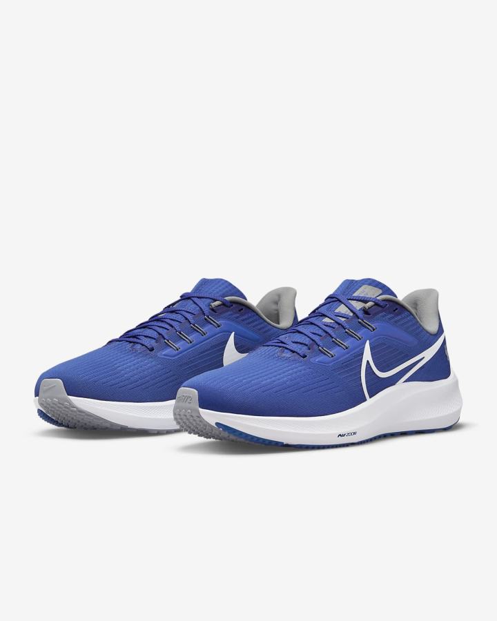 Nike Air Zoom Pegasus 39 (Clemson) Road Muške Tenisiće Kraljevska Plava Plave Sive Bijele | HR-23164BLZY