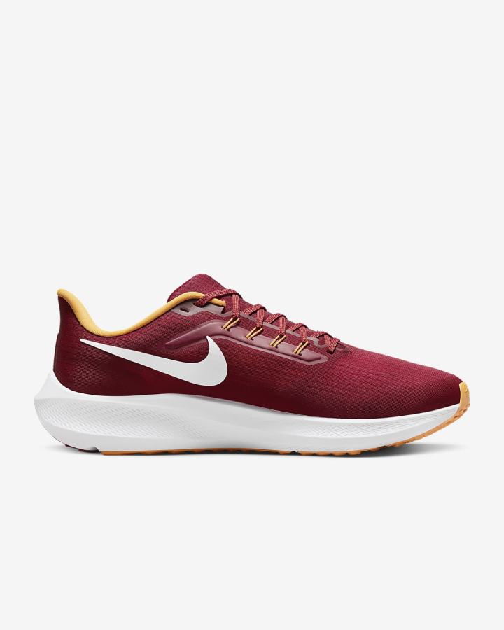 Nike Air Zoom Pegasus 39 (Clemson) Road Muške Tenisiće Crvene Zlatne Bijele | HR-36201FYTW