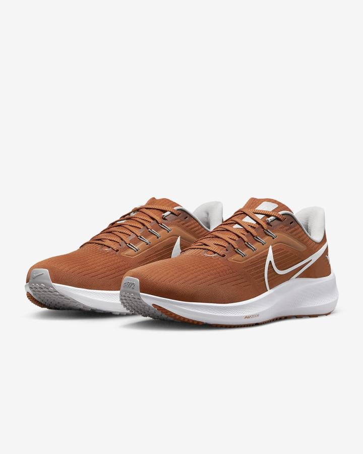 Nike Air Zoom Pegasus 39 (Clemson) Road Muške Tenisiće Narančaste Plave Sive Bijele | HR-42560USOL