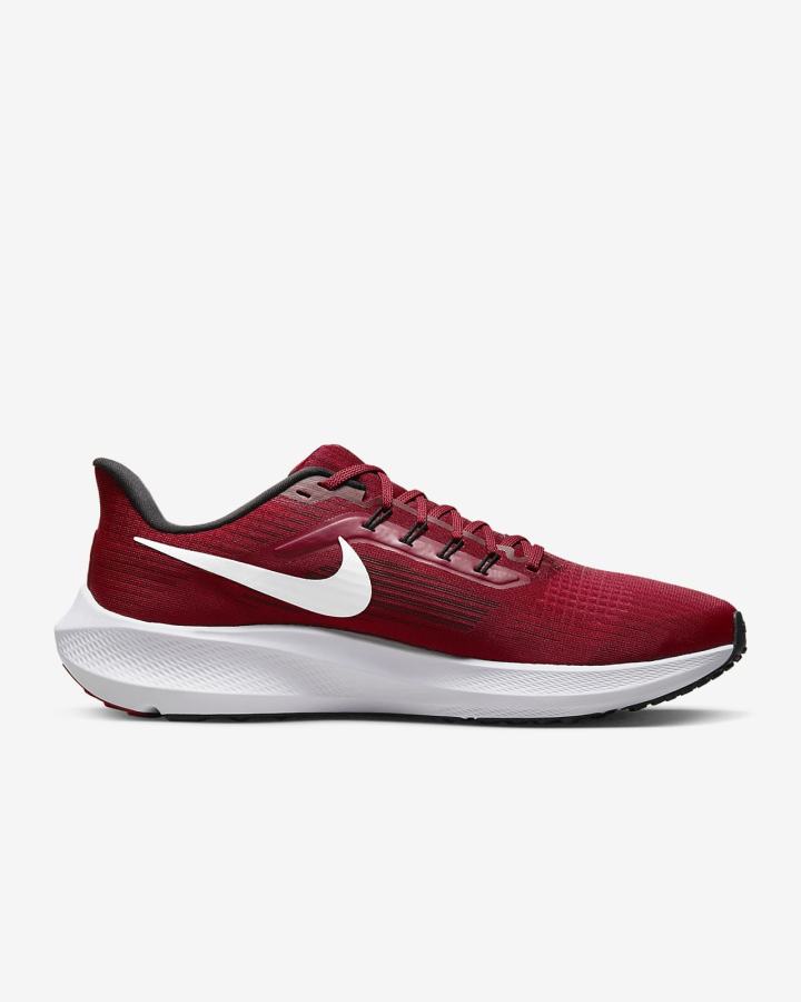 Nike Air Zoom Pegasus 39 (Clemson) Road Muške Tenisiće Crvene Crne Bijele | HR-84152FPBC