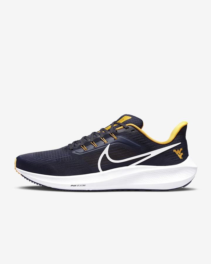 Nike Air Zoom Pegasus 39 (Clemson) Road Muške Tenisiće Tamnoplave Zlatne Bijele | HR-87329QTIL