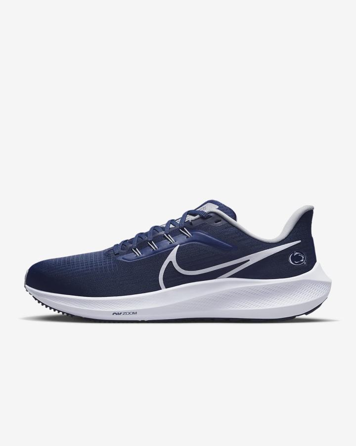 Nike Air Zoom Pegasus 39 (Clemson) Road Muške Tenisiće Tamnoplave Plave Sive Bijele | HR-91283FPAH