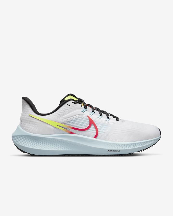 Nike Air Zoom Pegasus 39 Road Ženske Tenisiće Bijele Svijetlo Crvene Crne | HR-41728MSWY