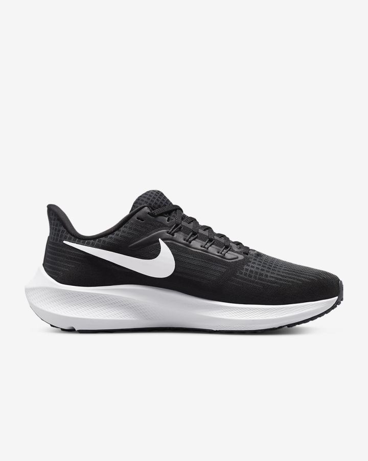 Nike Air Zoom Pegasus 39 Road Ženske Tenisiće Crne Tamno Sive Bijele | HR-43951ELVR