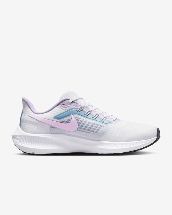 Nike Air Zoom Pegasus 39 Road Ženske Tenisiće Bijele Crne | HR-46189HTEX