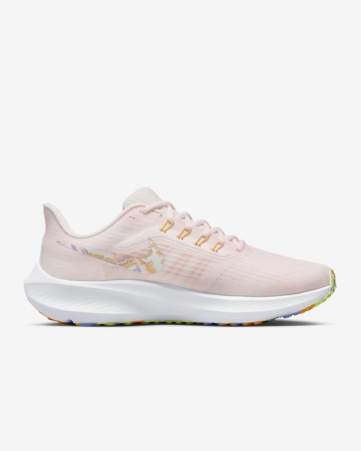 Nike Air Zoom Pegasus 39 Road Ženske Tenisiće Svijetlo Roze Zlatne Zelene | HR-75092NCBP