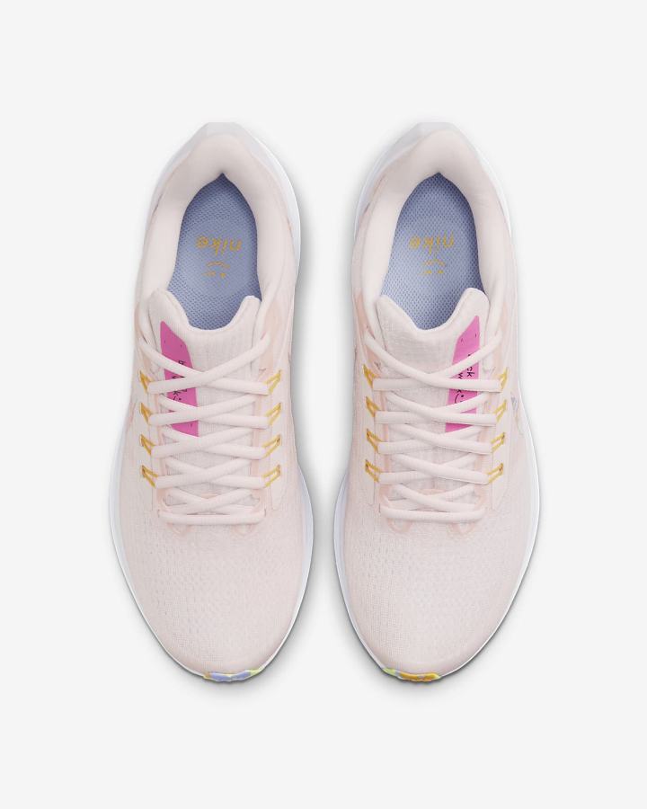 Nike Air Zoom Pegasus 39 Road Ženske Tenisiće Svijetlo Roze Zlatne Zelene | HR-75092NCBP