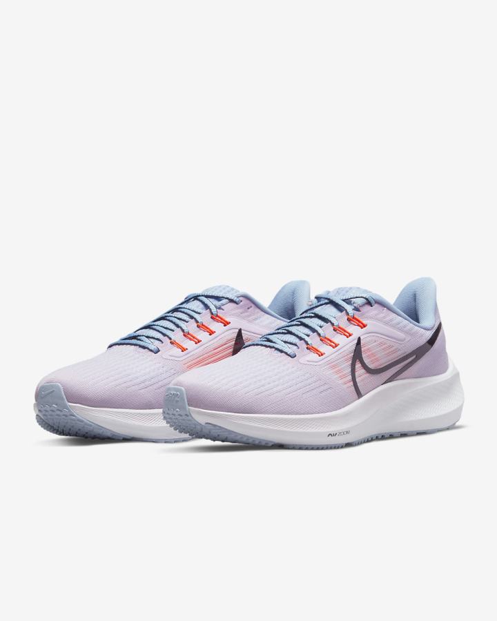 Nike Air Zoom Pegasus 39 Road Ženske Tenisiće Svijetlo Plave Crne | HR-89526MEJI