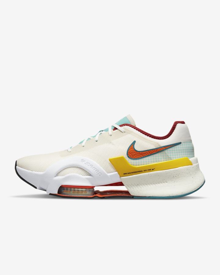 Nike Air Zoom SuperRep 3 HIIT Class Muške Tenisiće Svijetlo Smeđe Bijele Narančaste | HR-07189DKOI