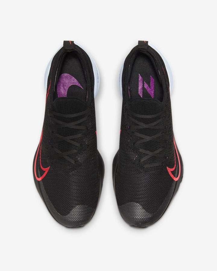 Nike Air Zoom Tempo NEXT% Road Muške Tenisiće Crne Ljubičaste Sive Crvene | HR-30859VOZF