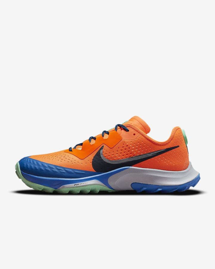 Nike Air Zoom Terra Kiger 7 Trail Muške Tenisiće Narančaste Plave Sive Obsidijanske | HR-73642WRHK