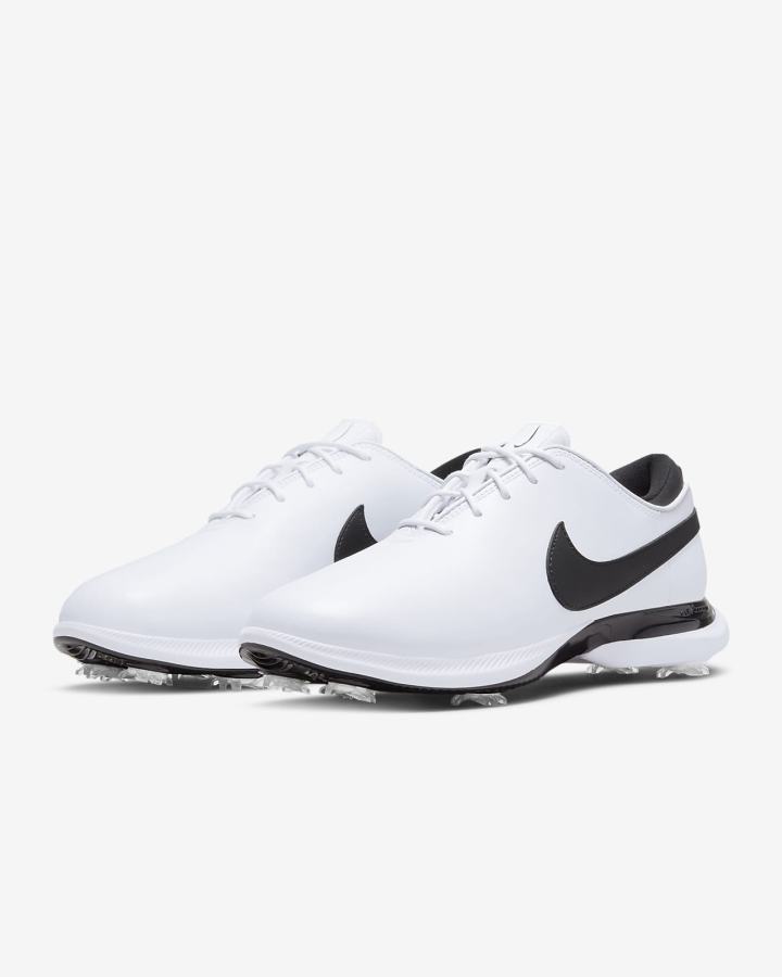 Nike Air Zoom Victory Tour 2 Muške Cipele Za Golf Bijele Crne | HR-05861ATPS