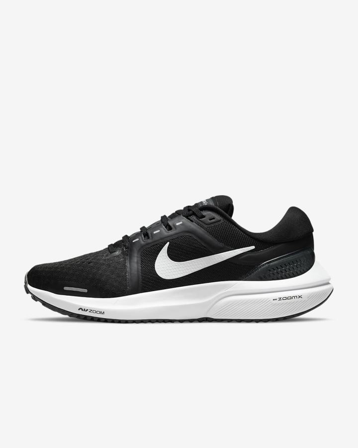 Nike Air Zoom Vomero 16 Road Ženske Tenisiće Crne Tamno Sive Bijele | HR-91358TELP