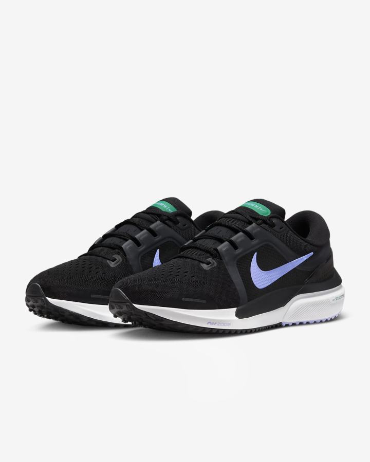 Nike Air Zoom Vomero 16 Road Ženske Tenisiće Crne Zelene | HR-93164PZEA