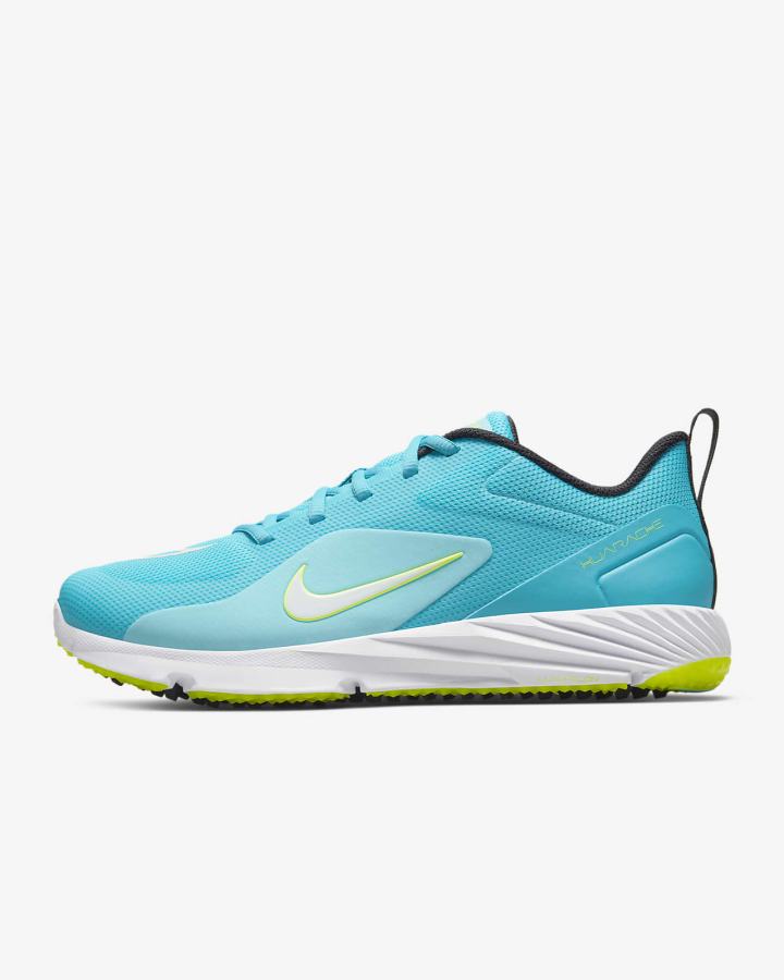 Nike Alpha Huarache 8 Pro Turf Muške Kopačke Za Lakros Tirkizne Plave Bijele | HR-06289HVGN