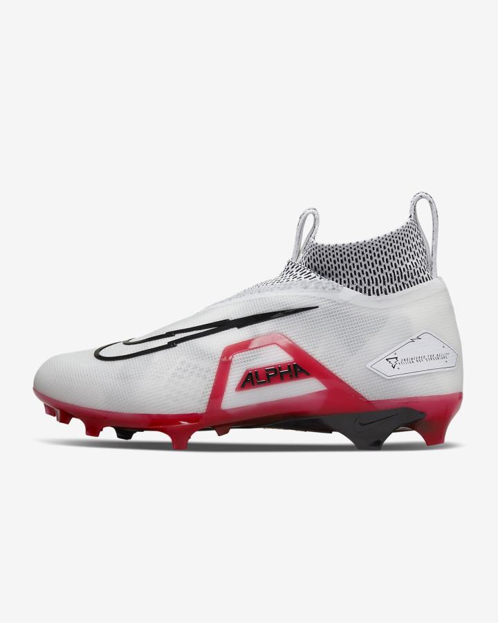 Nike Alpha Menace Elite 3 Muške Kopačke Bijele Crvene Crne | HR-47582HWOF