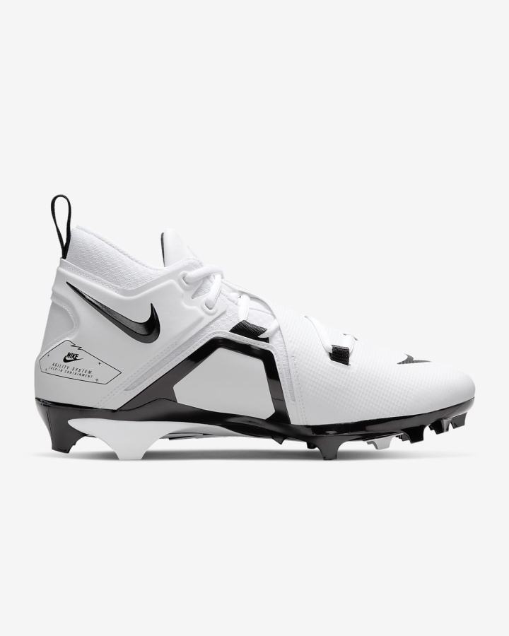 Nike Alpha Menace Pro 3 Muške Kopačke Bijele Crne | HR-06918XHCB