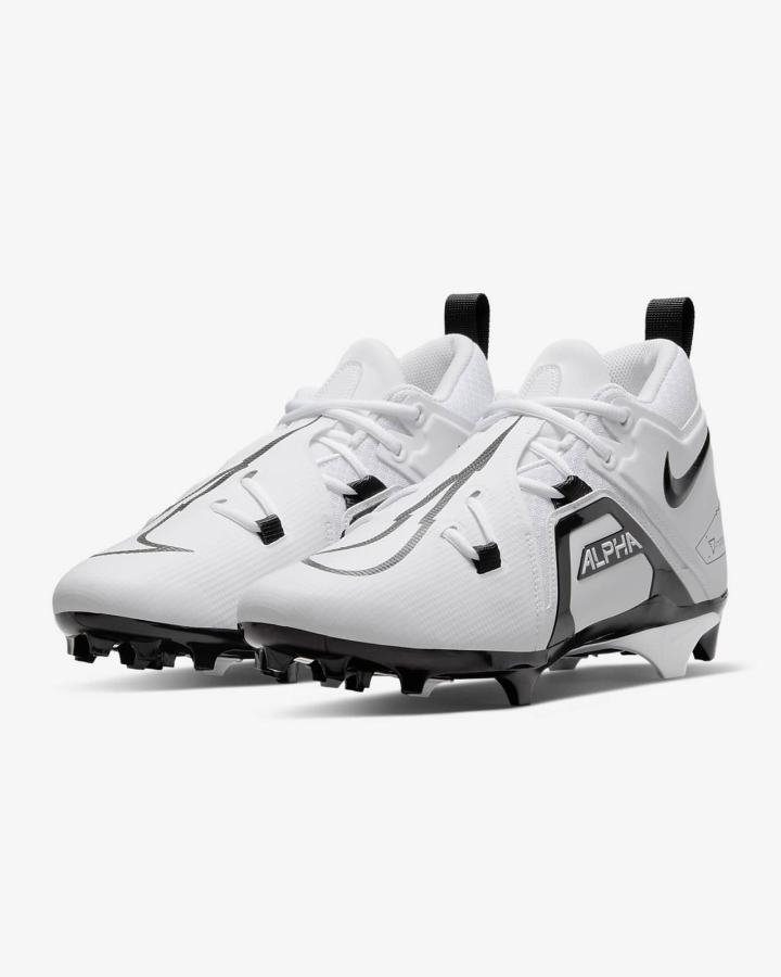 Nike Alpha Menace Pro 3 Muške Kopačke Bijele Crne | HR-06918XHCB