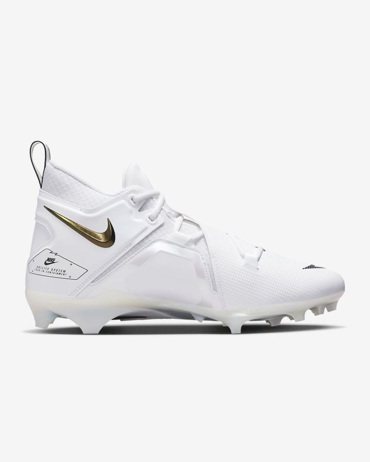 Nike Alpha Menace Pro 3 Muške Kopačke Bijele Crne | HR-75692APRO