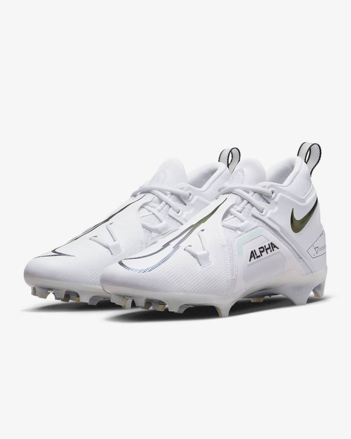 Nike Alpha Menace Pro 3 Muške Kopačke Bijele Crne | HR-75692APRO