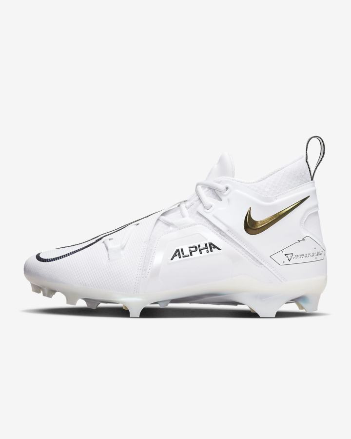 Nike Alpha Menace Pro 3 Muške Kopačke Bijele Crne | HR-75692APRO