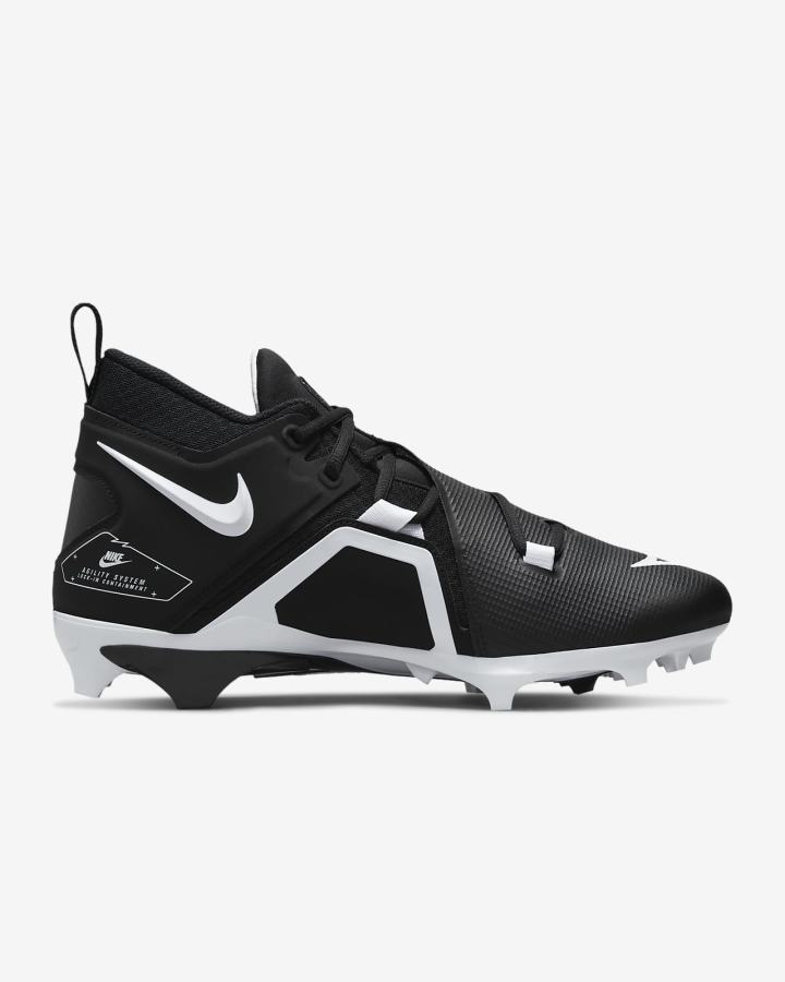 Nike Alpha Menace Pro 3 Muške Kopačke Crne Bijele | HR-78032QJUI