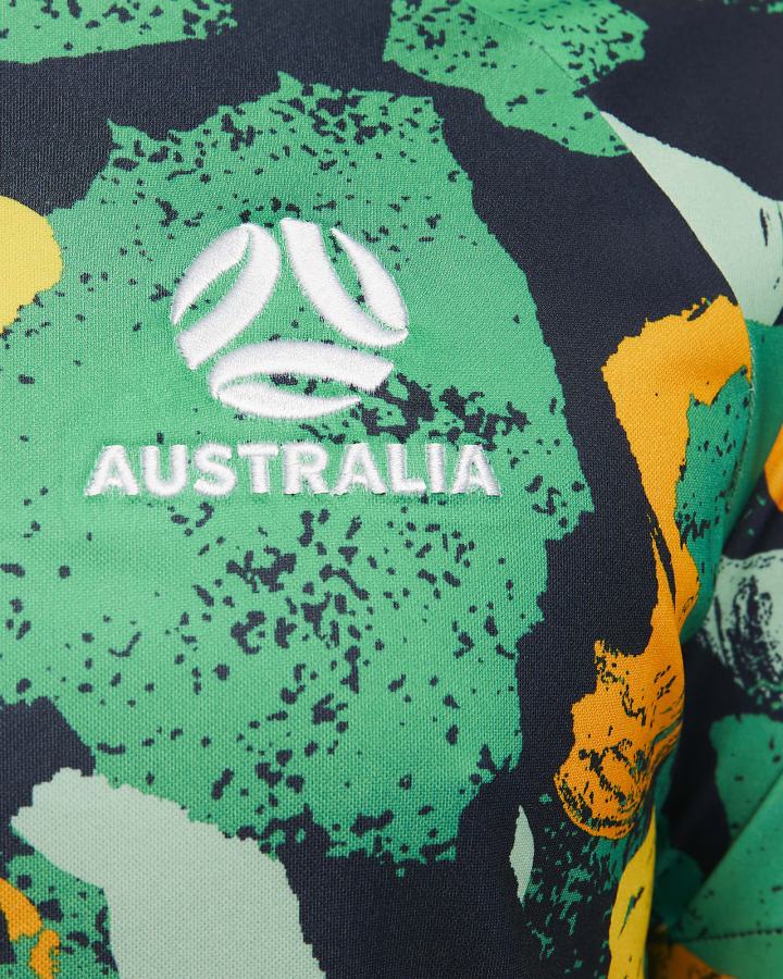 Nike Australia Dri-FIT Pre-Match Soccer Top Muške Majice Žute Bijele | HR-96235DQMC